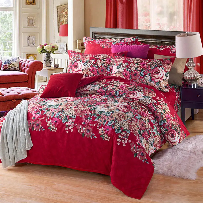 Printed Thickened Bed Sheets