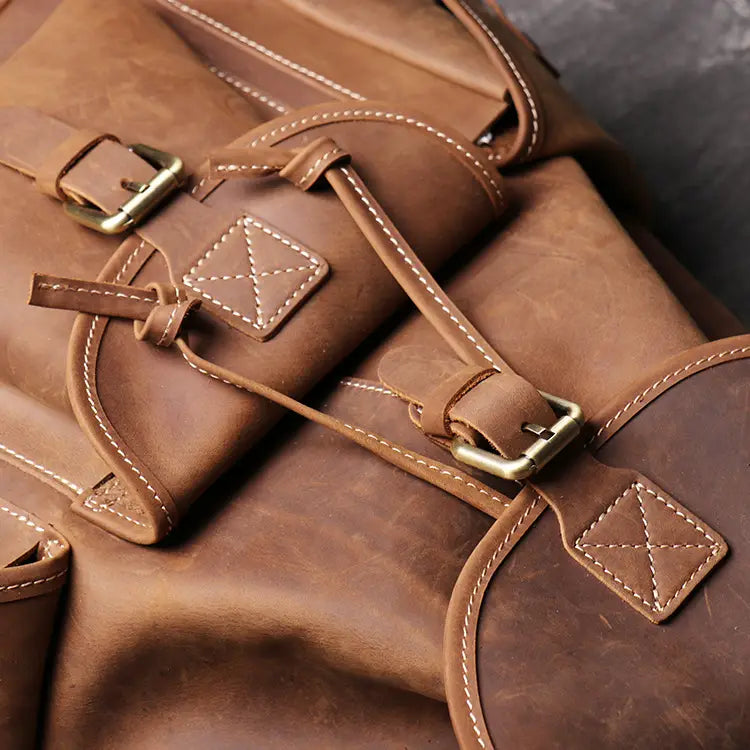 Backpack Women Crazy Horse Leather
