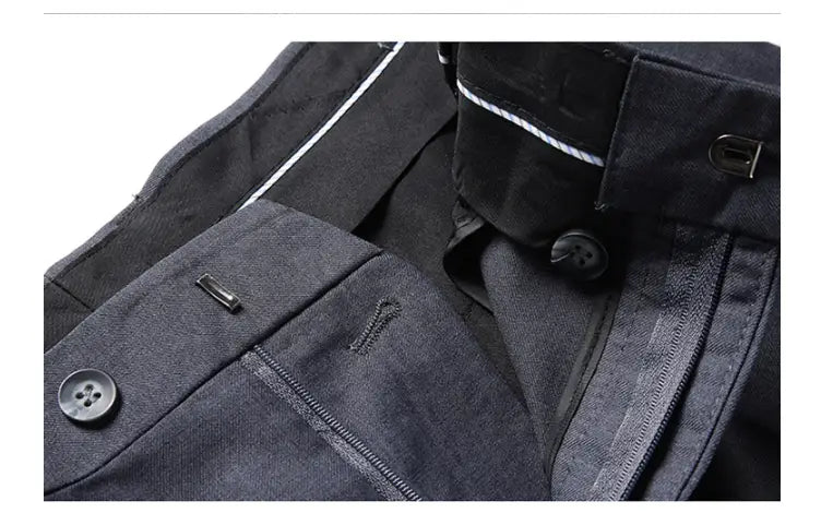 Casual Men’s Suit Set Slim Fit Formal Groom Wedding Dress