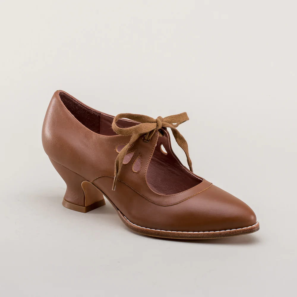 Hollow Out High Heel Lace-up Casual Shoes Plus Size Woman High-heeled Shoes