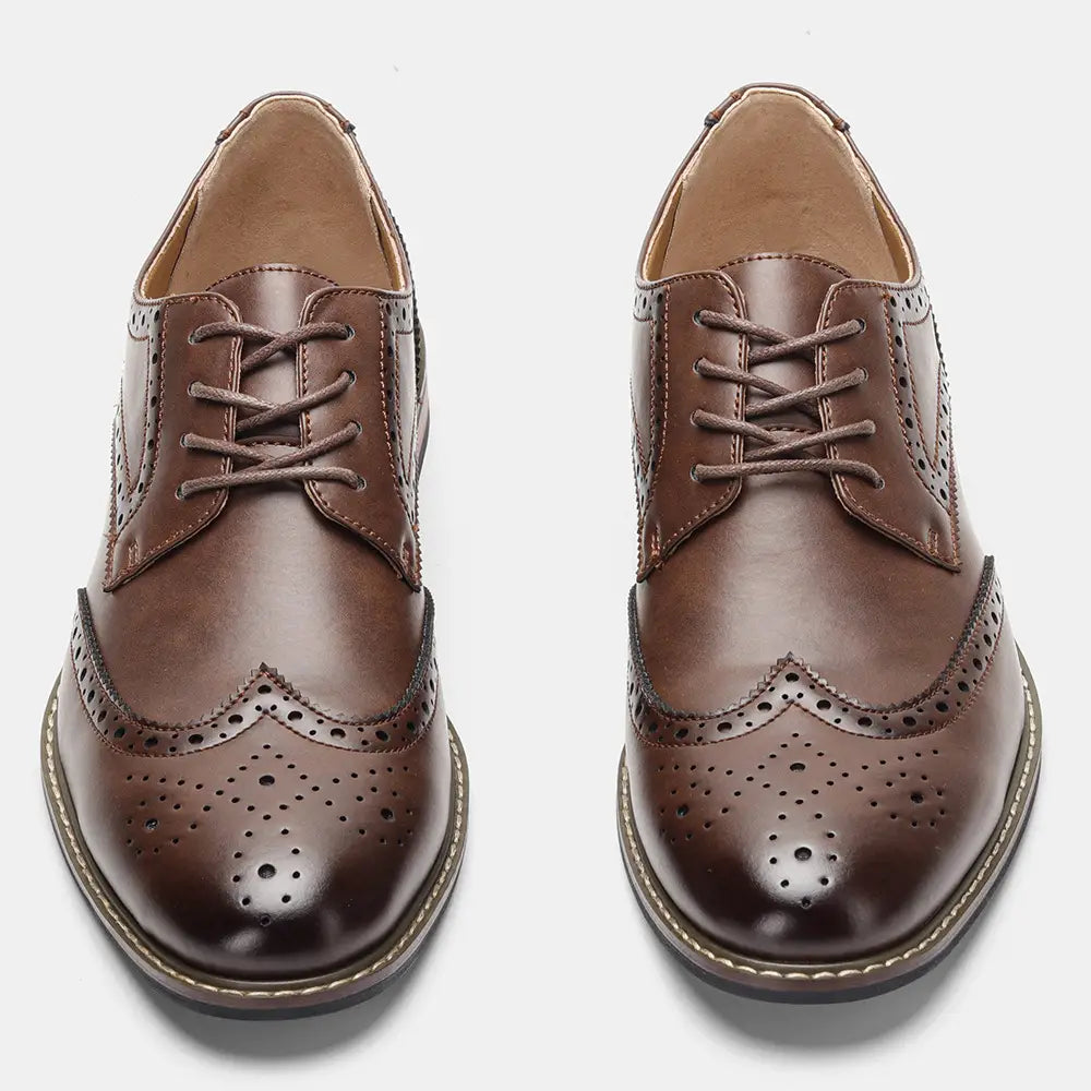 Classic Brogue Business Shoes Men