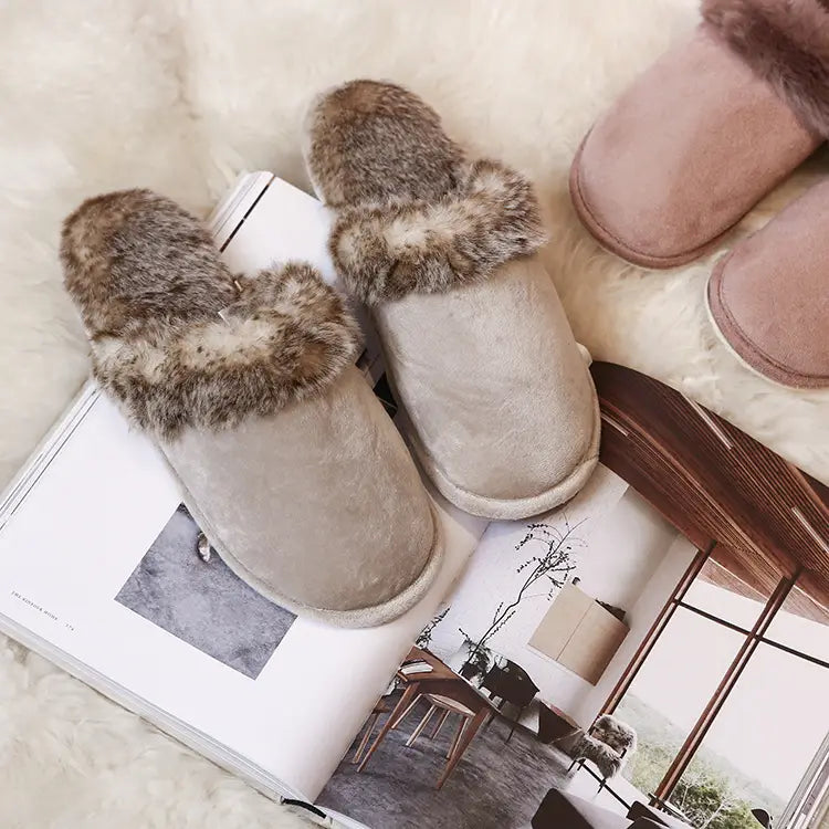 Couple Wool Slippers