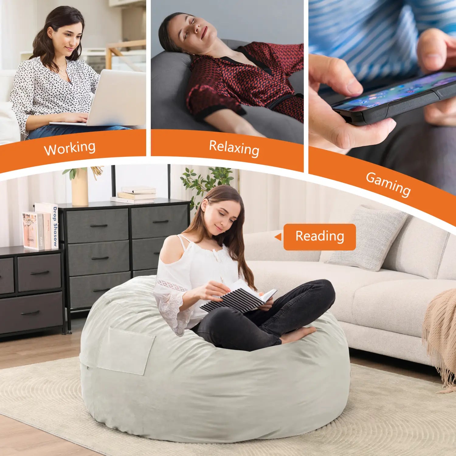 Living Room Bedroom Dormitory Comfortable Children’s Sofa
