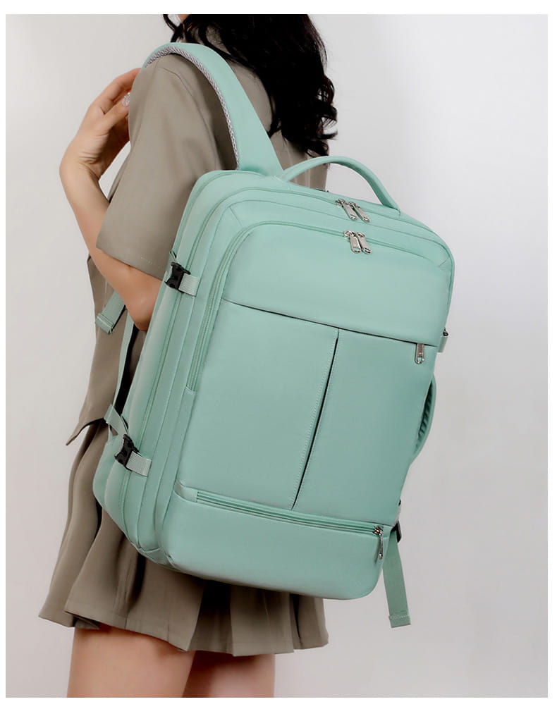 Large Capacity Backpack For Women Men Multiple Pockets And Zippers Versatile Computer Bags Business Travel Backpack