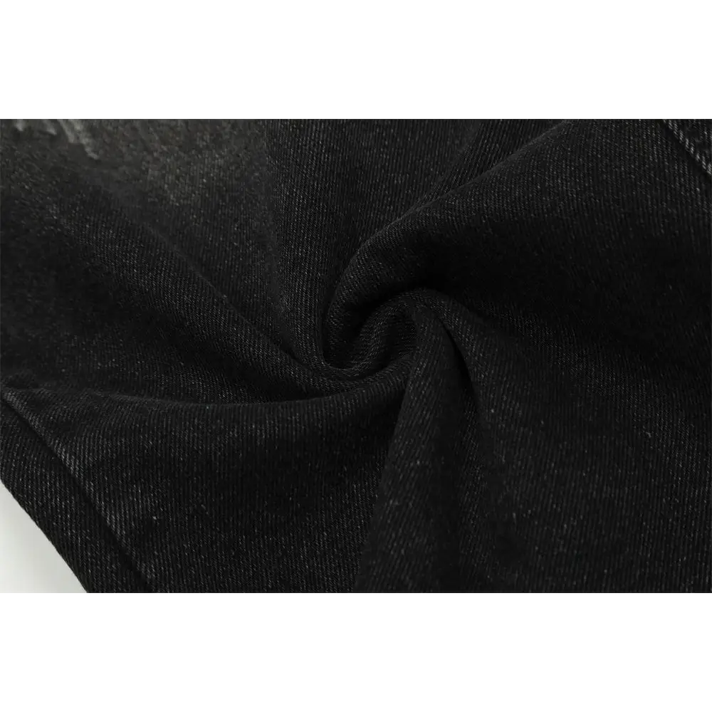 Denim Straight-leg Trousers Loose Men