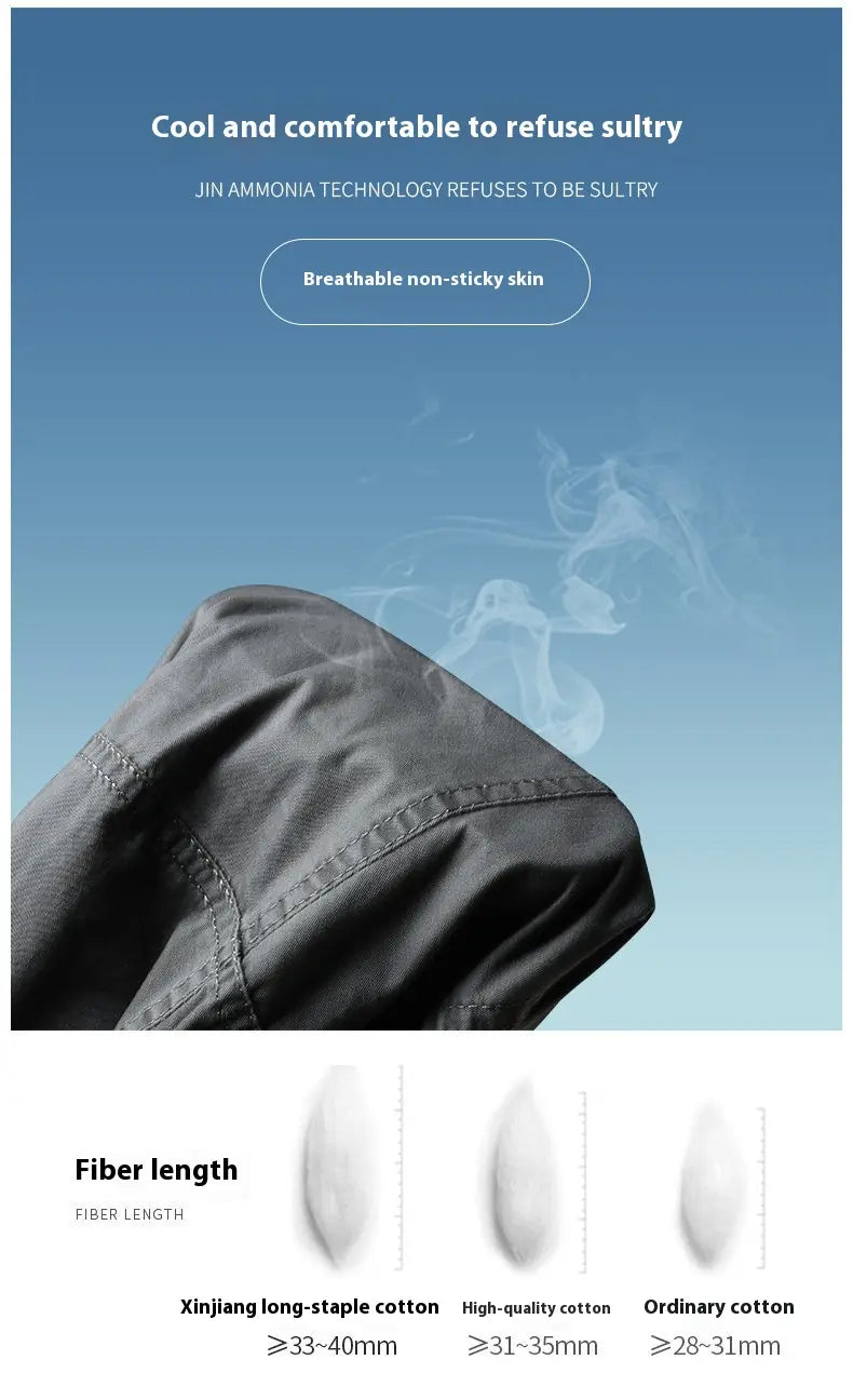 Loose Straight Casual Men’s Summer Overalls