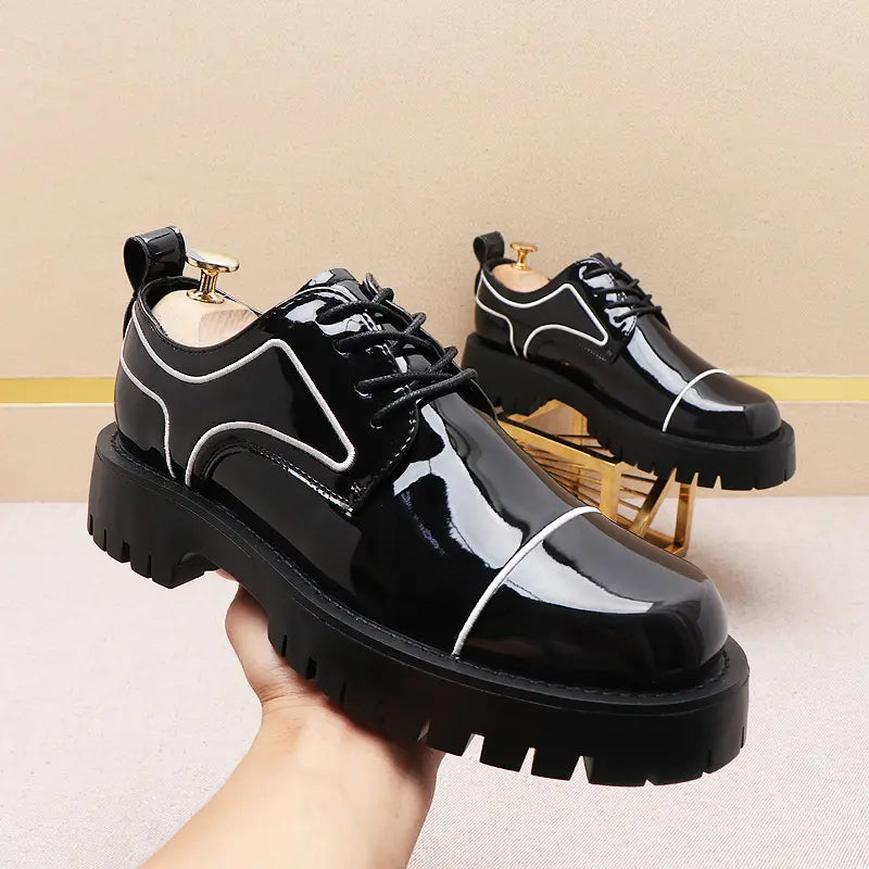 Men’s Leather Waterproof And Non-slip Hiking Shoes
