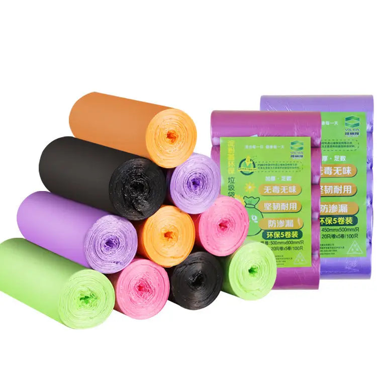 Disposable garbage bags