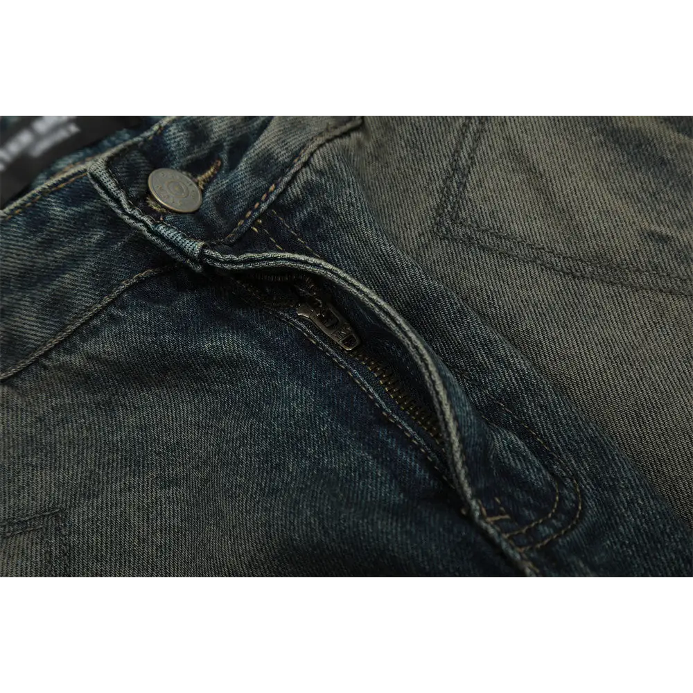 Distressed Skinny Denim Trousers For Men