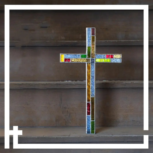 DIY Jewelry Rainbow Cross Connectors Charm Jewellery Connector - Beyond Trends Hub 