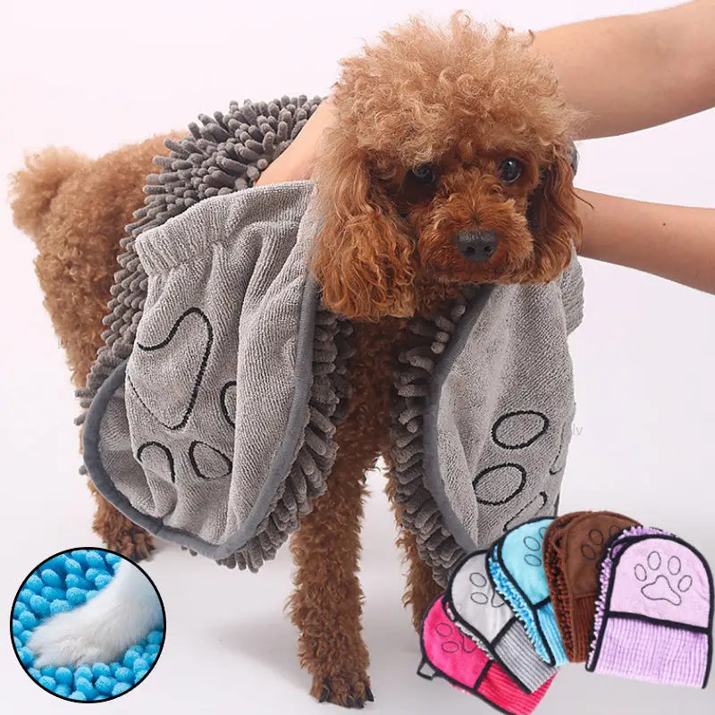 Dogs Cats Towels Super Absorbent Dog Bathrobe Microfiber Bath Towels Quick-Drying Cat Bath Towel For Pets Towel Dog Towels Pet Products Beyond Trends Hub