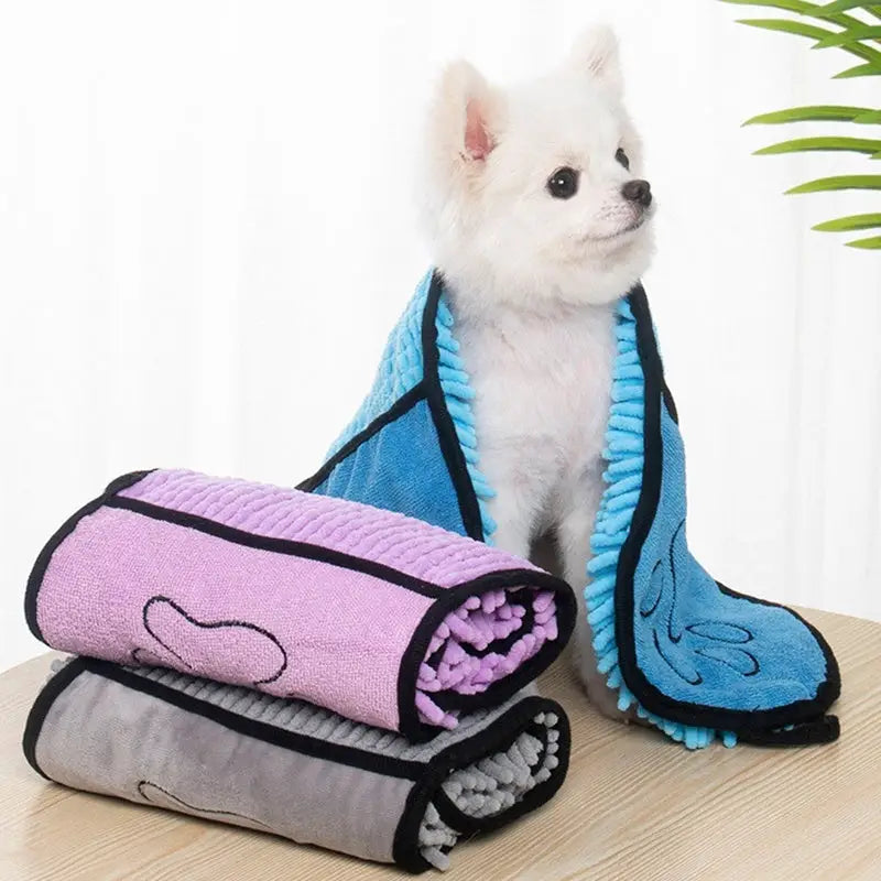 Dogs Cats Towels Super Absorbent Dog Bathrobe Microfiber Bath Towels Quick-Drying Cat Bath Towel For Pets Towel Dog Towels Pet Products Beyond Trends Hub
