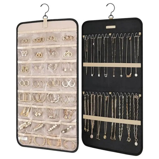 Double-sided Jewelry Large Capacity Jewellery Pouch - Beyond Trends Hub 