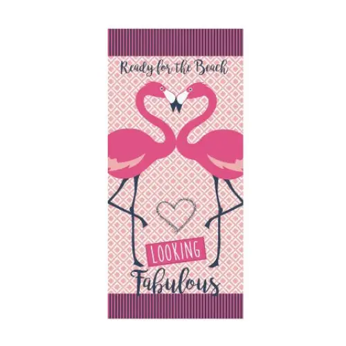 Drop Shipping Flamingo Ice Cream Printed Large Men Women Summer Beach Towels Microfiber Bath Towel Camping Yoga Towels Bathroom Beyond Trends Hub