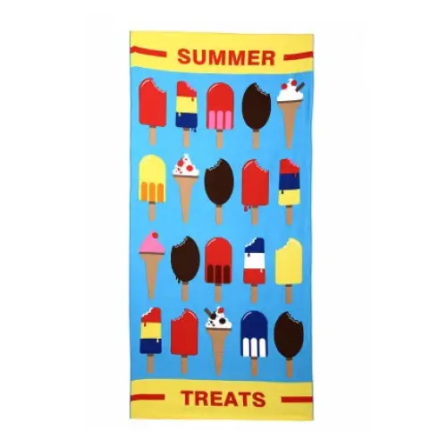 Drop Shipping Flamingo Ice Cream Printed Large Men Women Summer Beach Towels Microfiber Bath Towel Camping Yoga Towels Bathroom Beyond Trends Hub