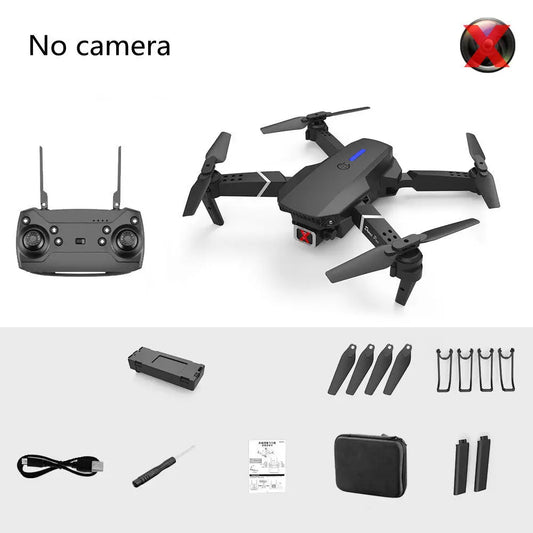 Dual-Lens Folding Drone Fixed-Height Four-Axis Aerial Photography Remote Control - Beyond Trends Hub 