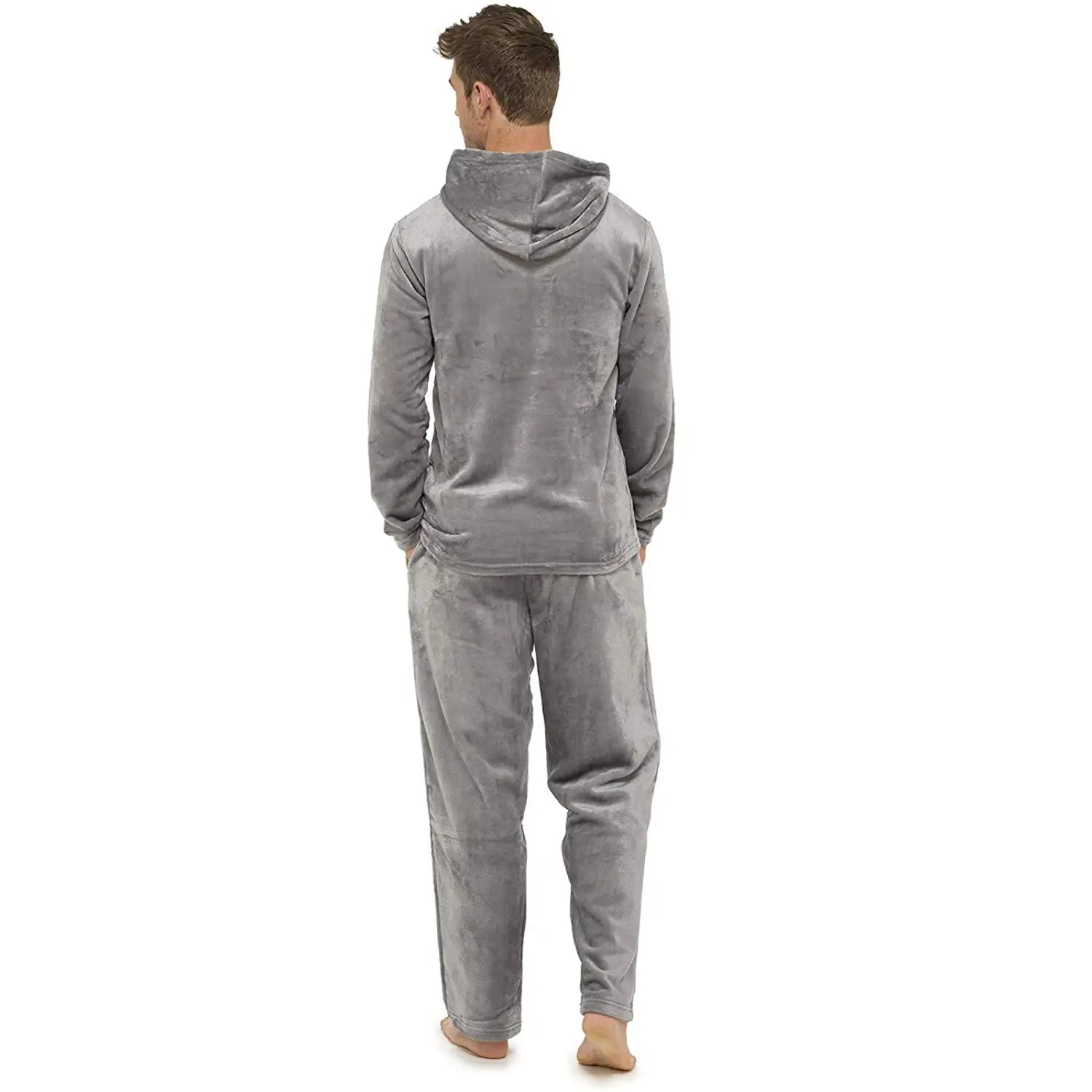 Flannel Grey Simple Home Men’s Pajamas