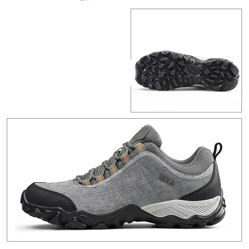 Men’s Non-slip Wear-resistant Hiking Shoes Breathable Travel