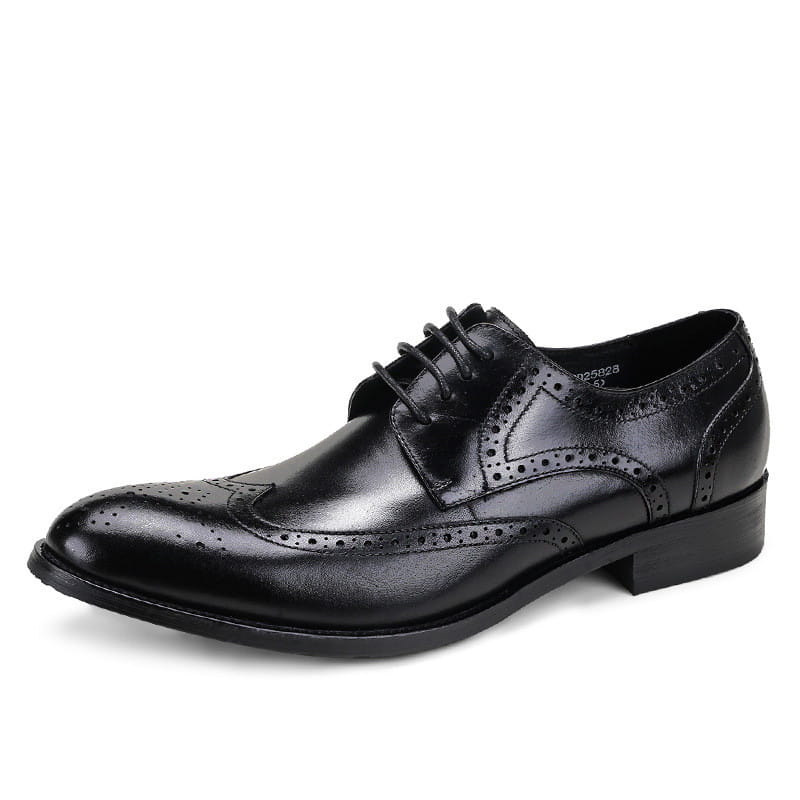 Brogues leather shoes