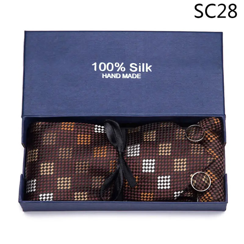 Men’s Tie Gift Box Set Group Business Formal