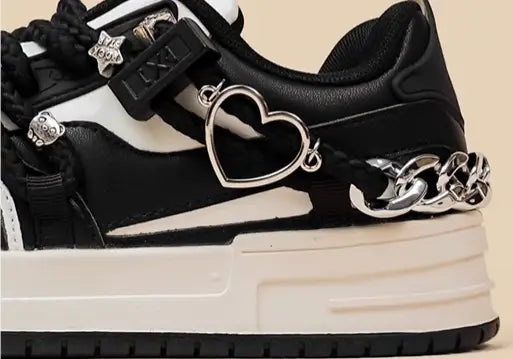 Design Emotional Lovers Breathable Platform Shoes Woman