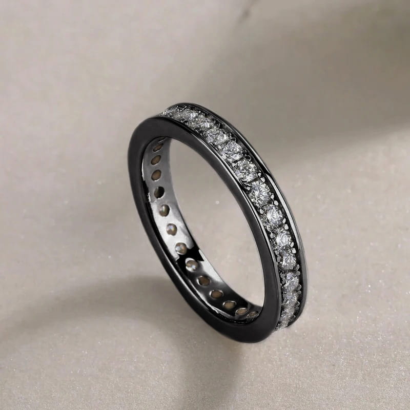 Women’s Full Diamond Ring With Shiny Fashion