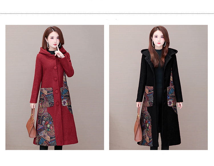 Interlock tweed jackets medium length for women