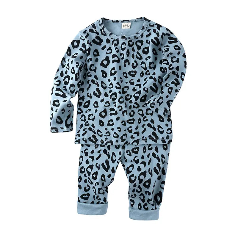 Children’s Pajamas Spring And Autumn Cotton Boys’ Home Wear