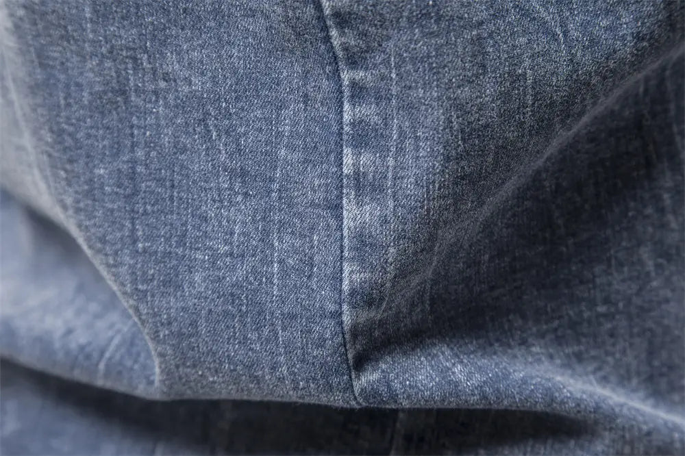 Men’s Denim Shirt Quality Heavy Duty Washing