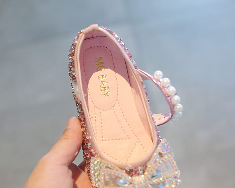 Girls’ Fashion Princess Bowknot Shoes
