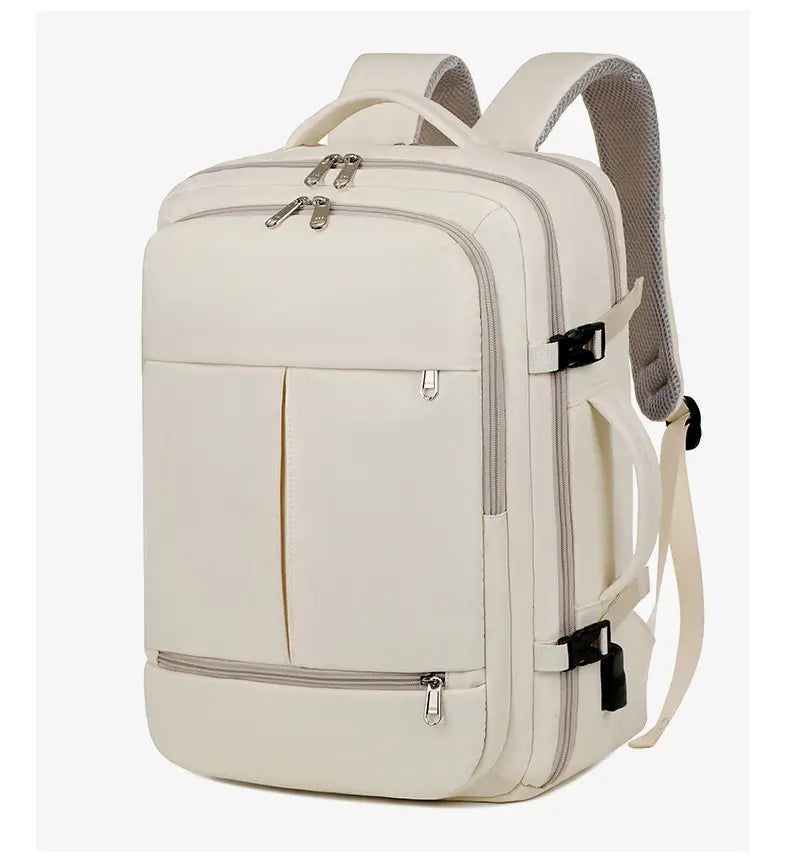 Large Capacity Backpack For Women Men Multiple Pockets And Zippers Versatile Computer Bags Business Travel Backpack