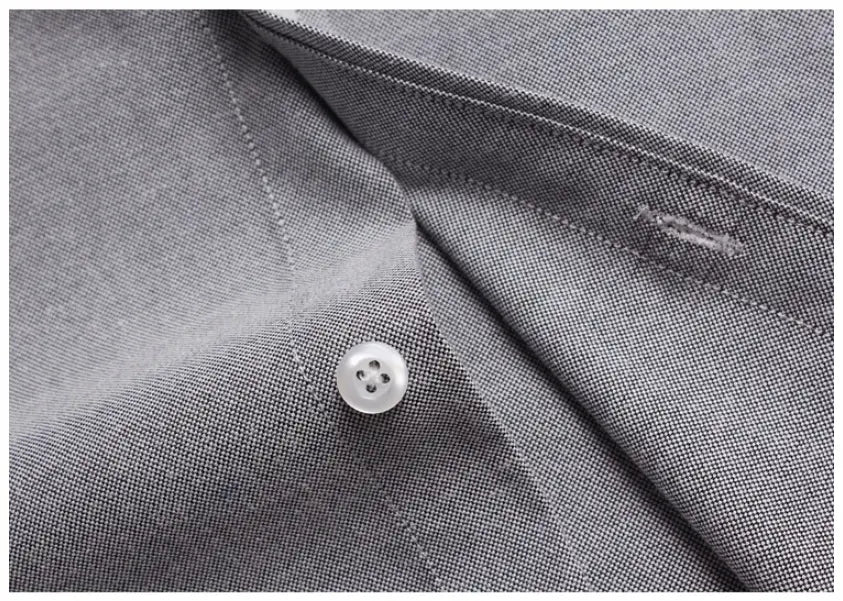 Slim Lapel Long Sleeve Shirt With Pockets Solid Color Casual Men’s Clothing