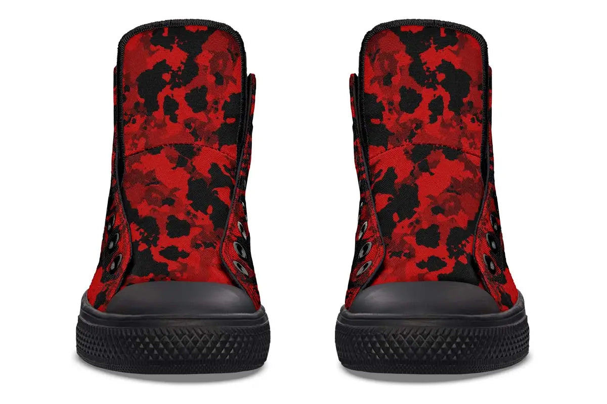 Printed Couple Canvas Shoes