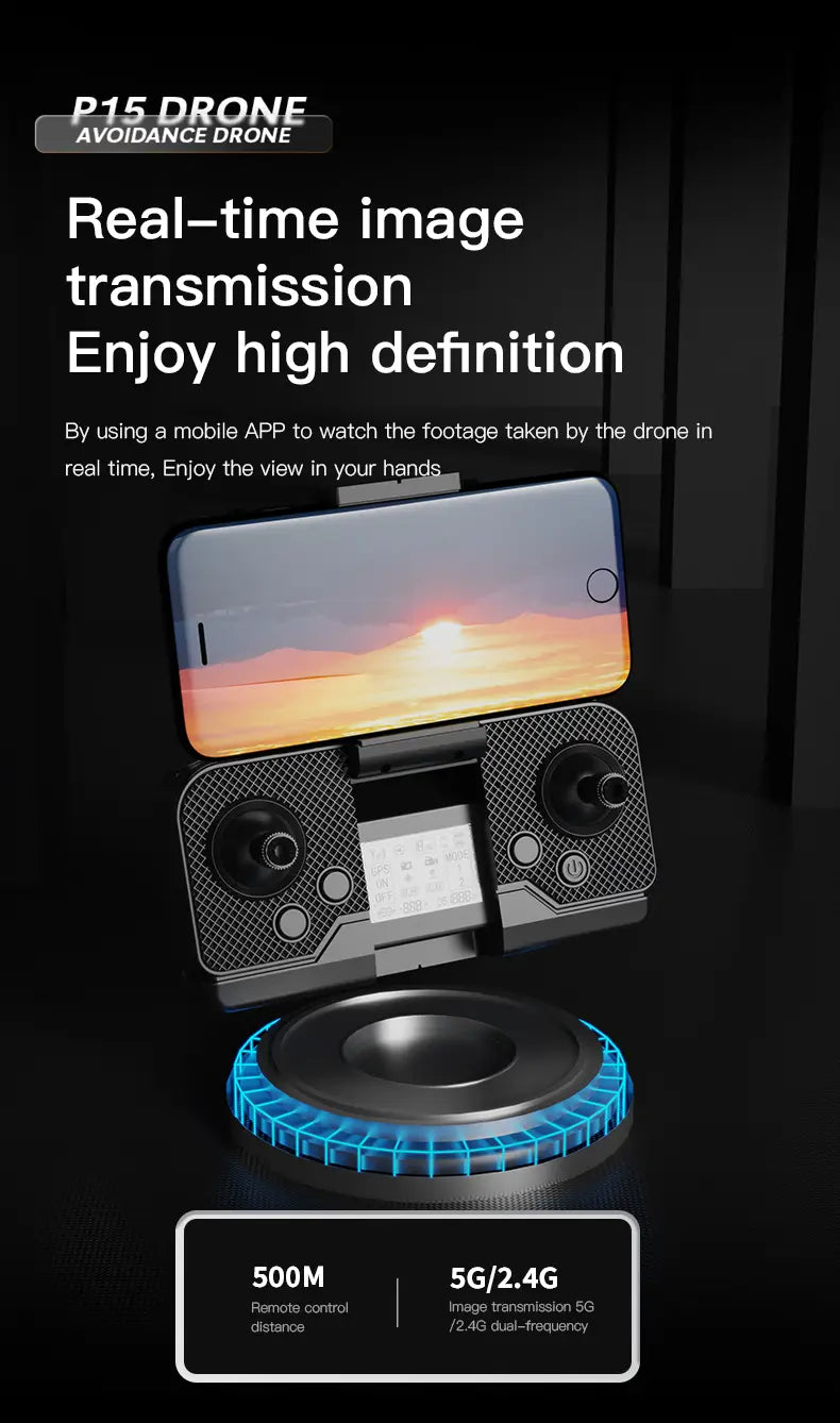 Automatic Return To Avoid Obstacles Drone Folding High-definition Aerial Photography Remote Control Quadcopter Drone