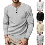 American Spring And Autumn Men's Long Sleeves T-shirt