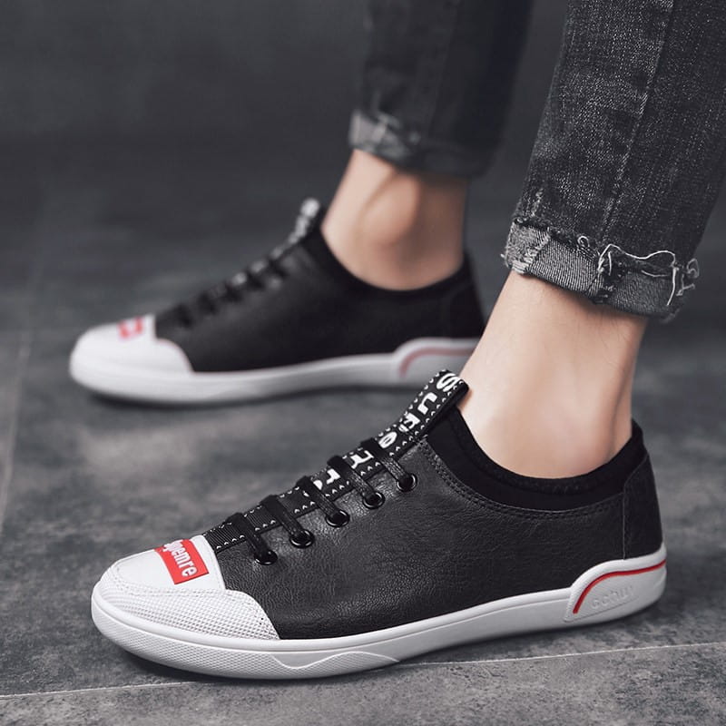 Canvas casual flat shoes