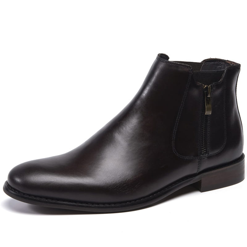 First Layer Cowhide Boots Men’s Leather