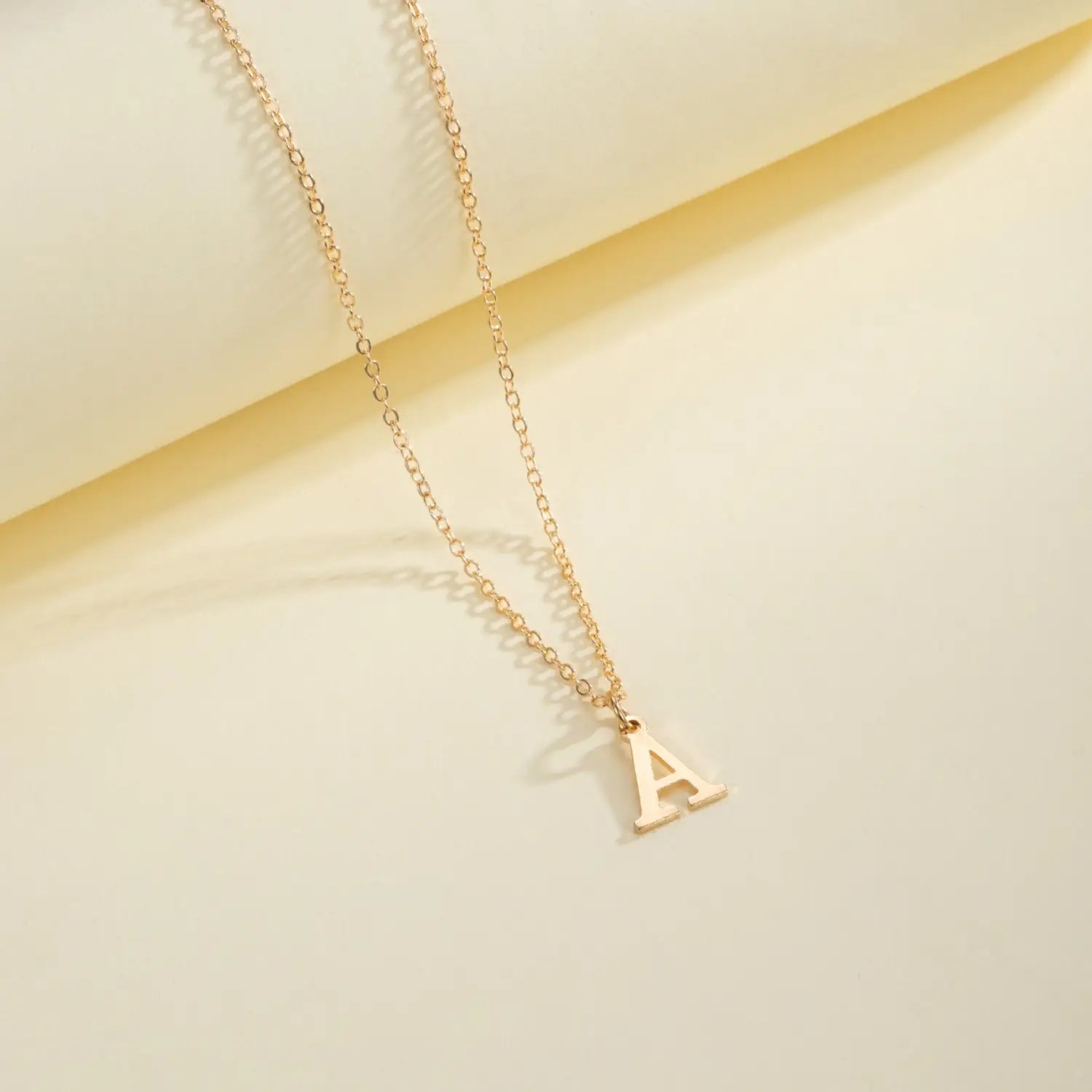 English Letter Necklace Female Personality