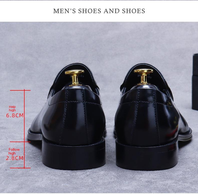 Business Formal Wear Shoes Cowhide Men’s Office Shoes