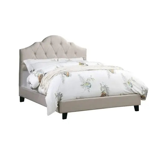 Contemporary 1pc Queen Size Bed