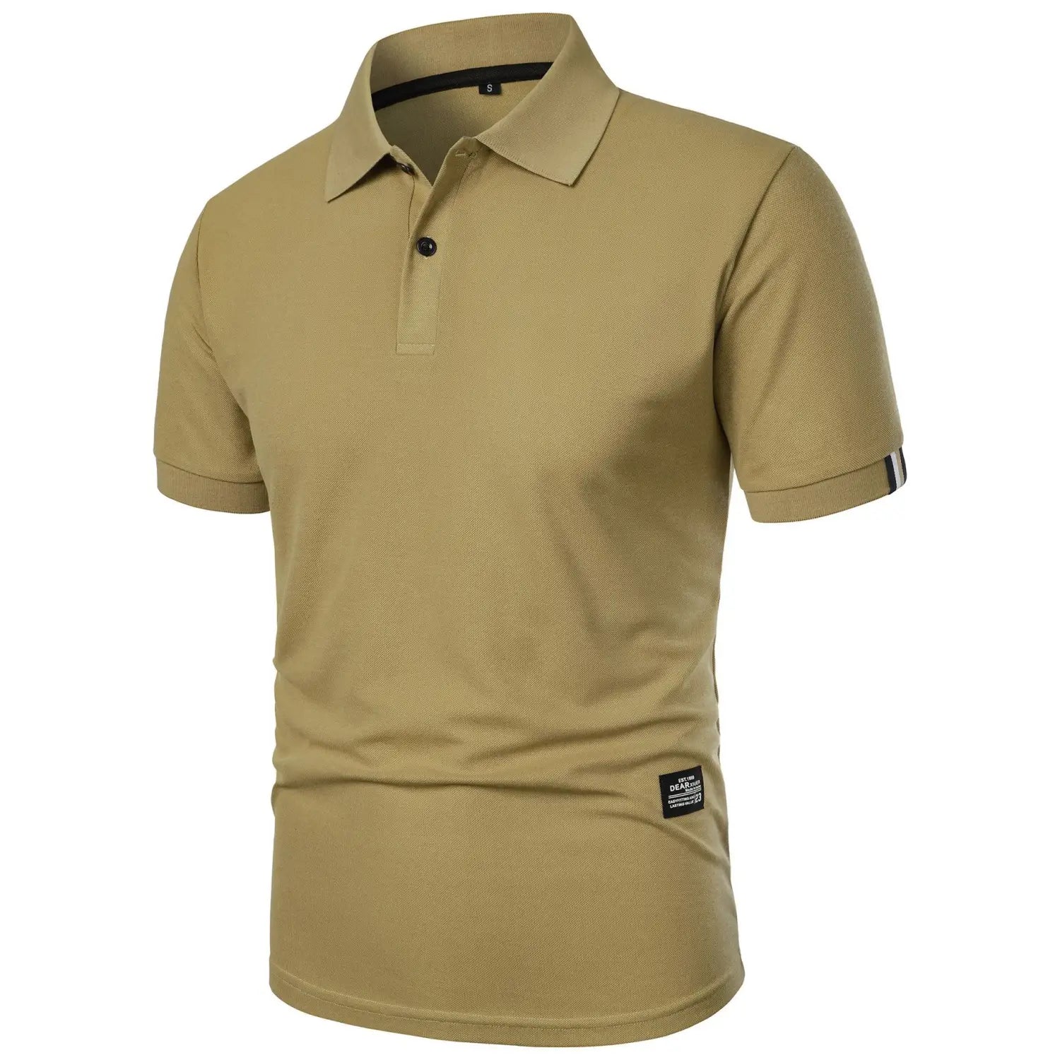 Men’s New Summer Solid Color Slim Short-sleeved Tops