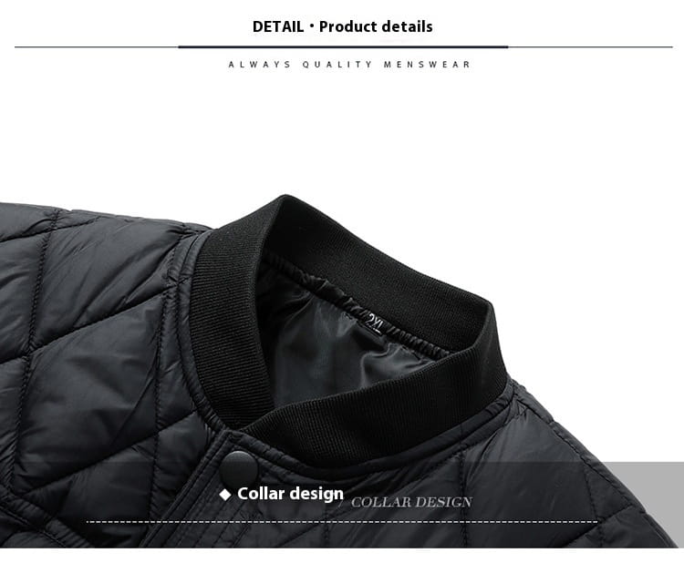 Men’s Loose Winter Liner Down Dad Winter Clothes Cotton-padded Jacket