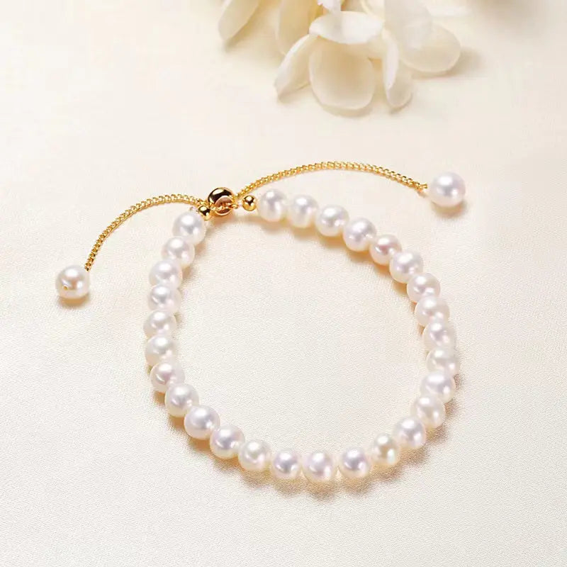 Baroque Freshwater Pearl Bracelet Female