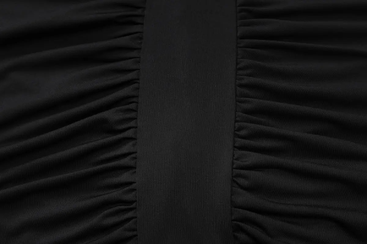 Women’s Fashion V-neck Backless Lace-up Dress