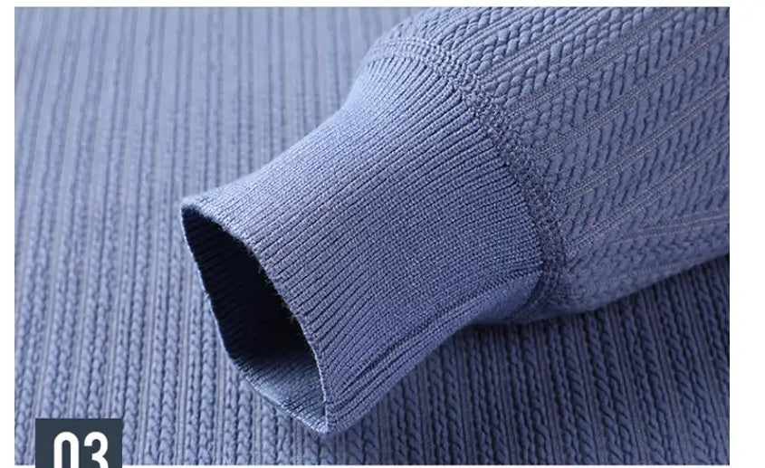 Winter Plush Pullover Sweater For Men