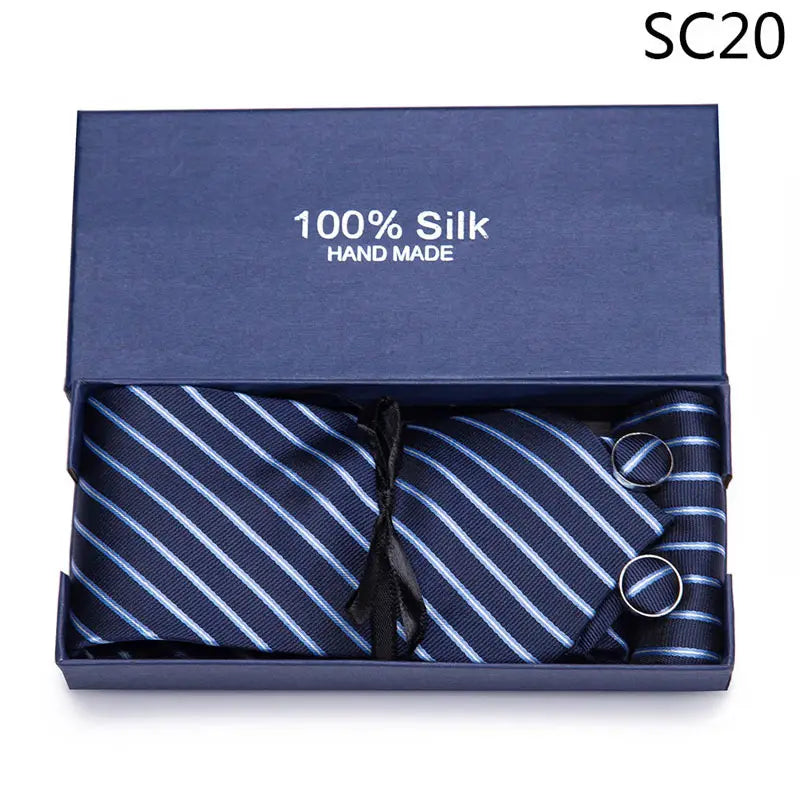 Men’s Tie Gift Box Set Group Business Formal
