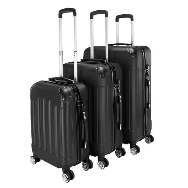 Trolley Case 20 Inches-24 Inches-28 Inches Black
