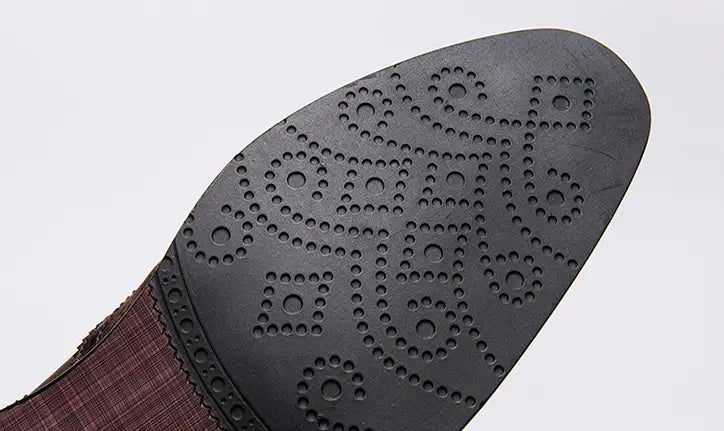 Business dress shoes with pointed toes