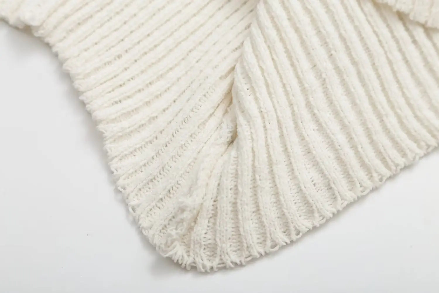 Fashion Solid Ribbed Knitted Dress Fall And Winter Slim-fit Stand-up Collar A-line Dresses Women’s Clothing