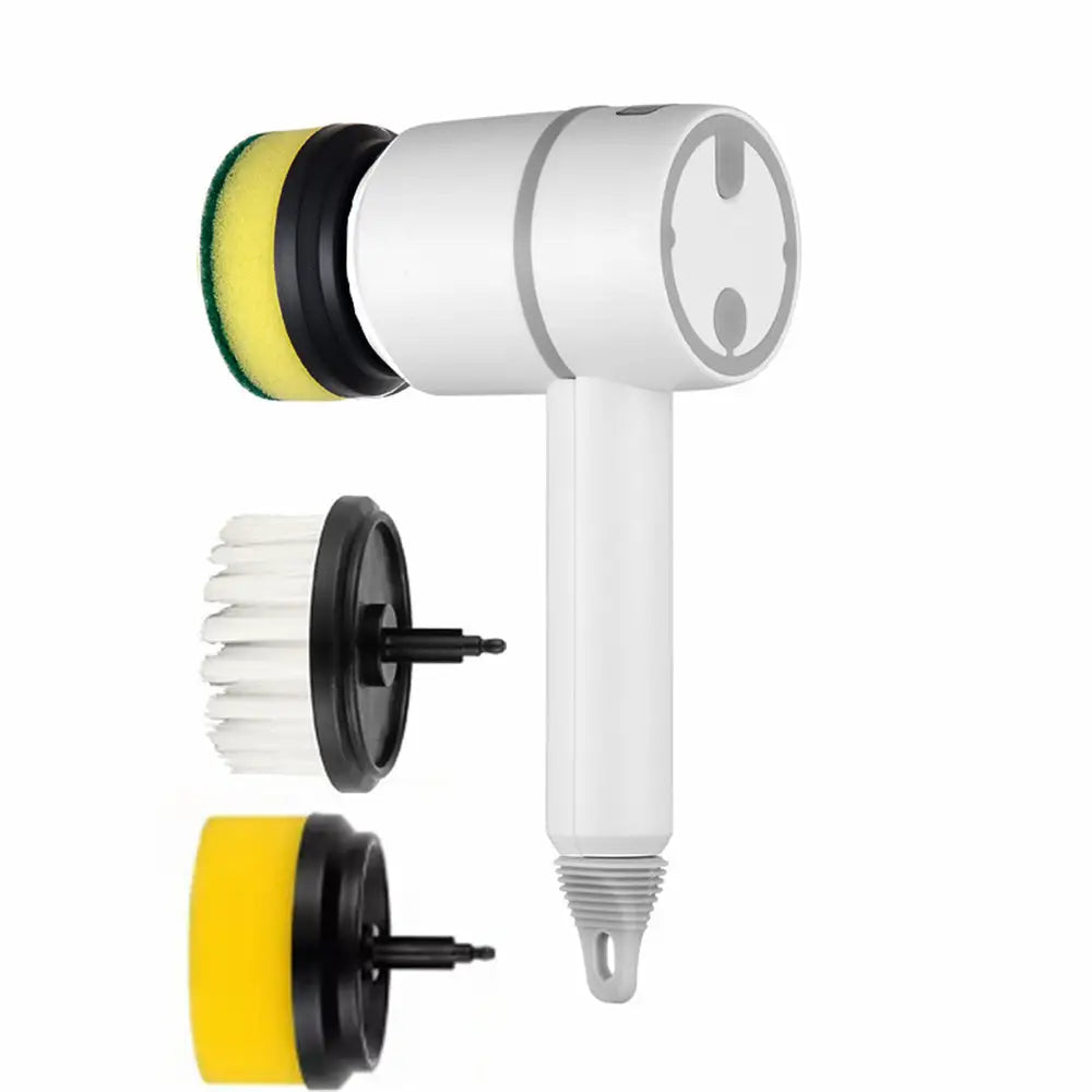 Electric Cleaning Brush Dishwashing Brush Automatic Wireless USB Rechargeable Professional Kitchen Bathtub Tile